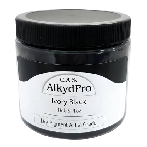 Ivory Black Pigment (16 Ounce)