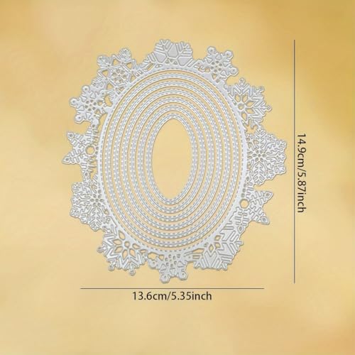 Geometric Cutting Die for Scrapbooking