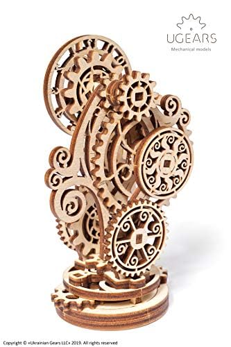 Steampunk Clock 3D Wooden Puzzles for Adults