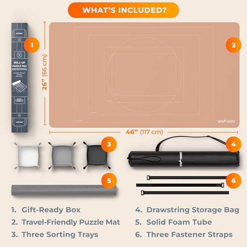 The Original Newverest Jigsaw Puzzle Mat Roll Up