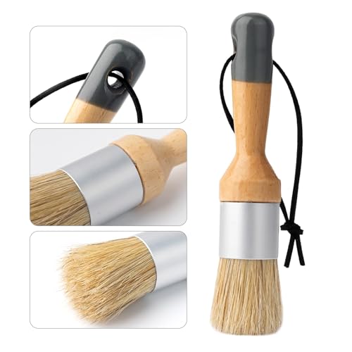 Chalk Paint Brushes Set of 4 (4 Count)