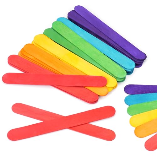 60 Pcs Jumbo Popsicle Sticks (60 Count)