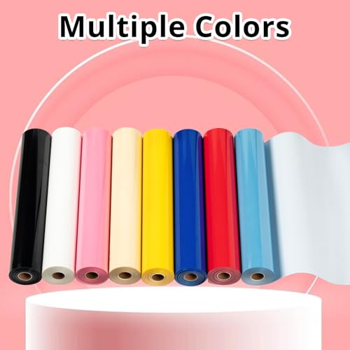Sky Blue HTV Vinyl Heat Transfer Rolls