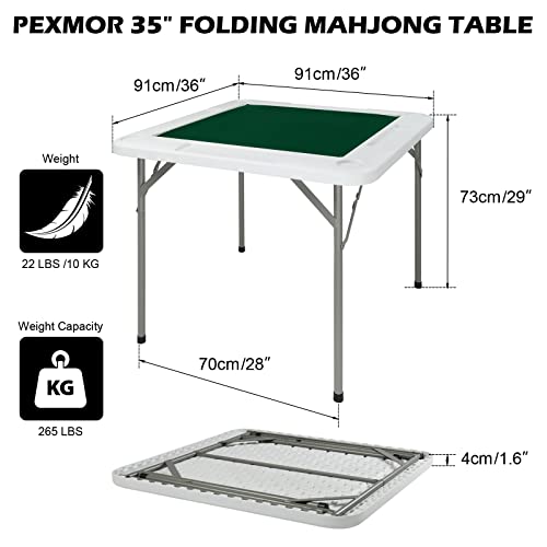 35" Foldable Mahjong Table
