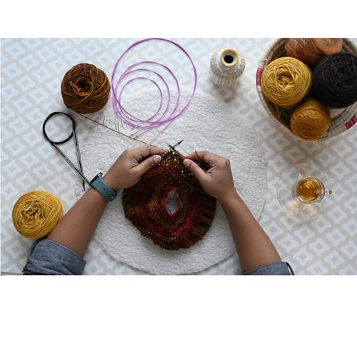 Interchangeable Circular Knitting Needles Set