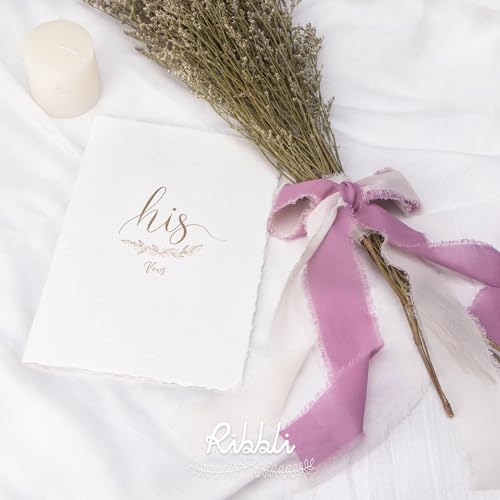 Rosy Mauve Chiffon Ribbon 1 (60 Foot)
