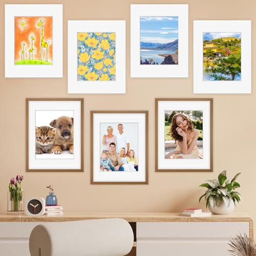 8 Pack Picture Mats for Frames