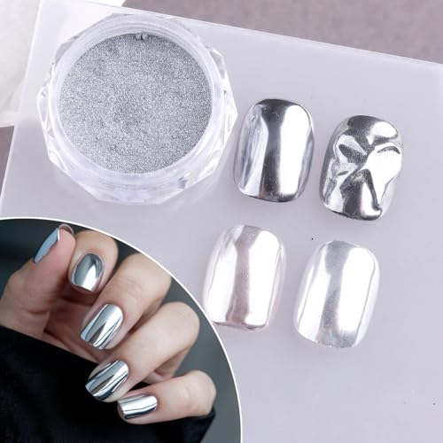 4 Colors Chrome Nail Powder Set