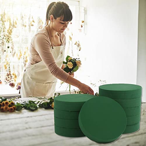 10PCS 8" Large Round Floral Foam Bricks