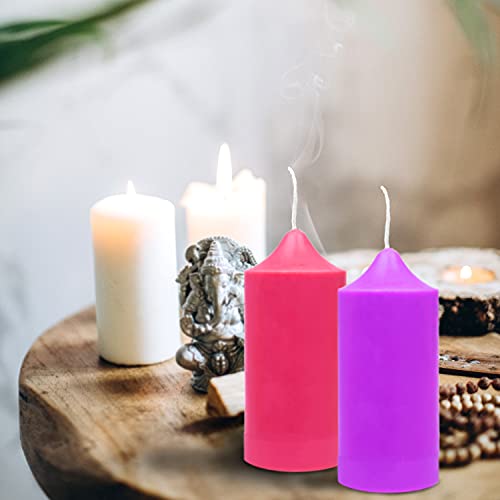 2PCS Pillar Candle Mold