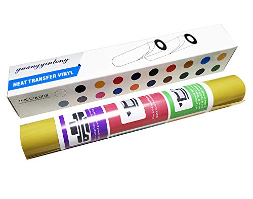 Gold Heat Transfer Vinyl HTV Rolls