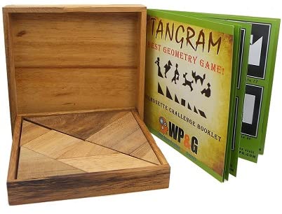 Tangram Wooden Puzzle Geometry Game