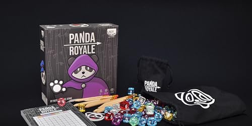 Panda Royale an Energetic dice Game for 10 Players (106 Count)