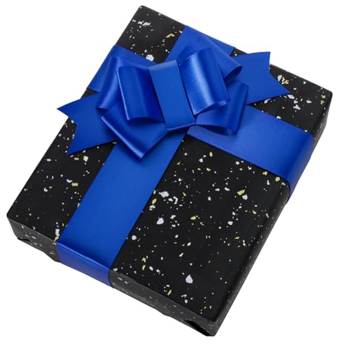 1-1/2 Inch Blue Ribbon 50Yards – Perfect for Gift Wrapping