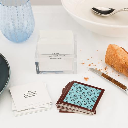 Dinner Party Conversation Cards for Adults to Enjoy Getting to Know Each Other