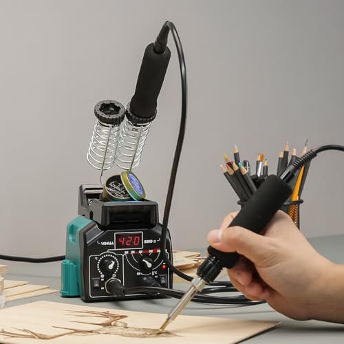 939D II Pyrography Pen Wood Burning Kit Station 2