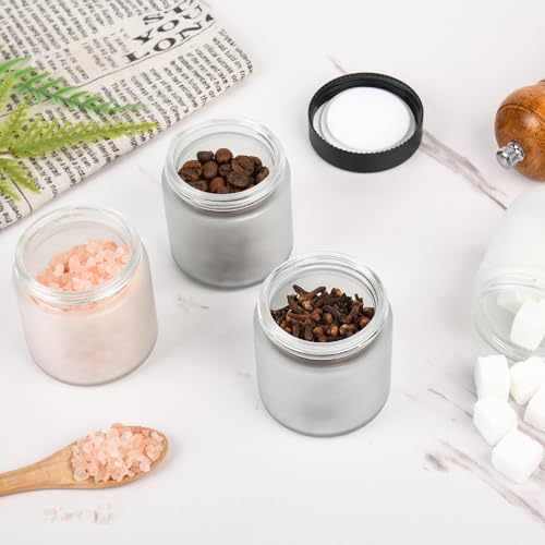 Glass Jars with Lids (24 Count)