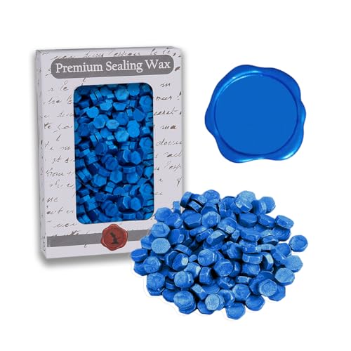 Cobalt Blue Sealing Wax Beads (2 Ounce)