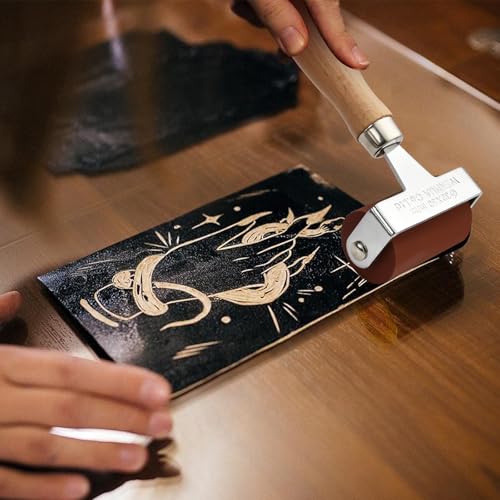 3Pcs Rubber Brayer Roller