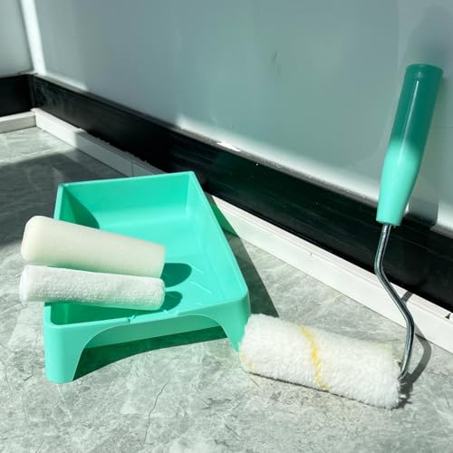 25 Pack 4 Inch Paint Tray Kit (25 Count)