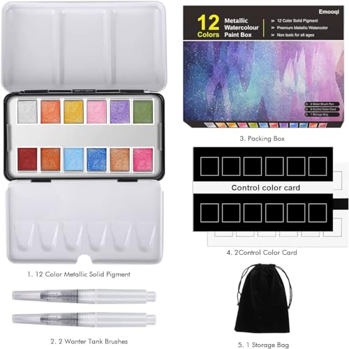 Watercolor Paints Set
