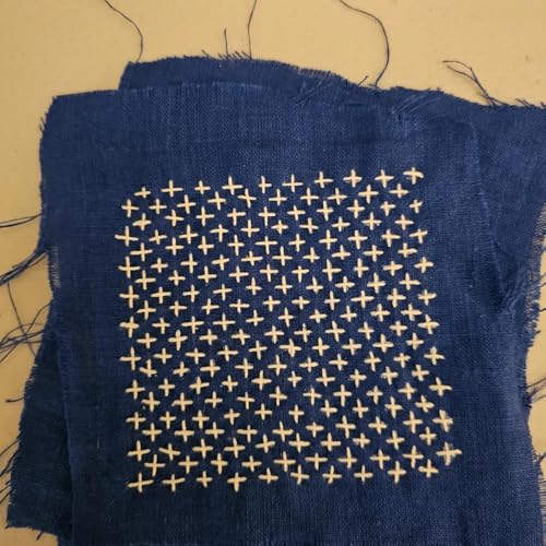 Sashiko Stencil Embroidery Stencils for Crafts Reusable 8"x6"