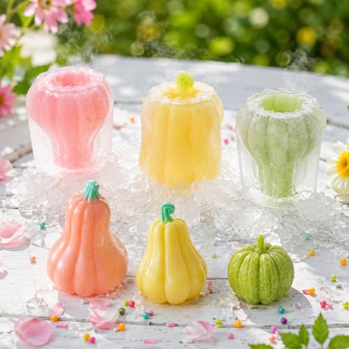 3PCS 3D Pumpkin Silicone Mold (3 Count)