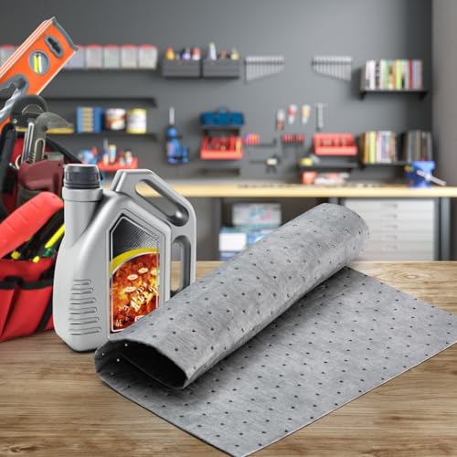 15" x 20" Heavyweight Oil and Water Absorbing Pads