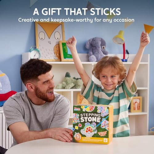 JOVA Klever Kits Stepping Stones Painting Kit for Kids