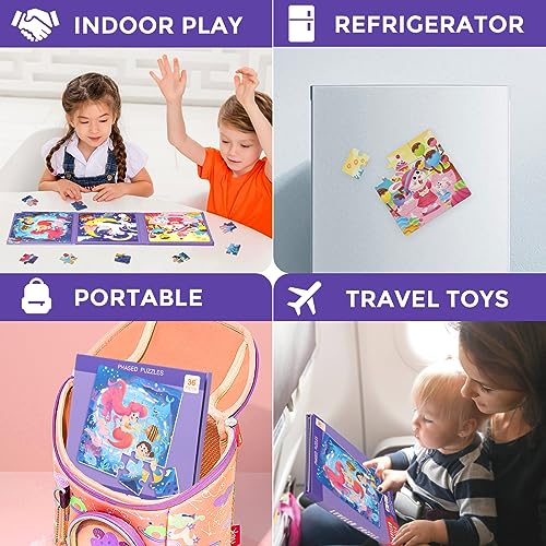 Magnetic Puzzles for Toddlers 1 (48 Count)