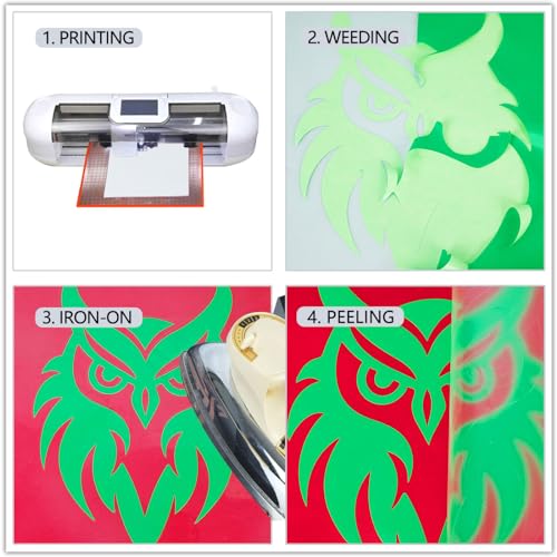 Glow in The Dark Heat Transfer Vinyl (8 Foot)