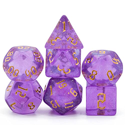 DND Dice Set D&D Polyhedral Dice for RPG (7 Count)