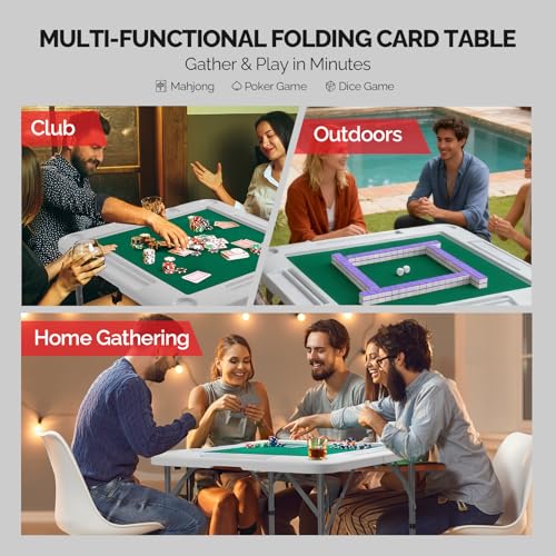 34" Foldable Mahjong Table