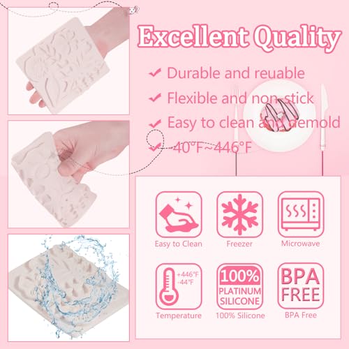 1 Pcs Flower Fondant Mold for Cake Decoration