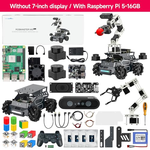 Raspberry Pi 5 16GB RAM with ROS2 Robot Kit