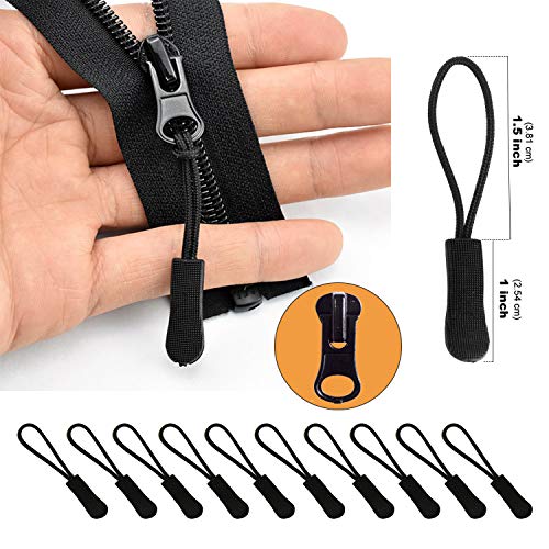 169Pcs Zipper Repair Kit Zipper Replacement Zipper Pull Rescue Kit with Zipper Install Pliers Tool and Zipper Extension Pulls for Clothing Jackets Purses Luggage Backpacks (169 Count)