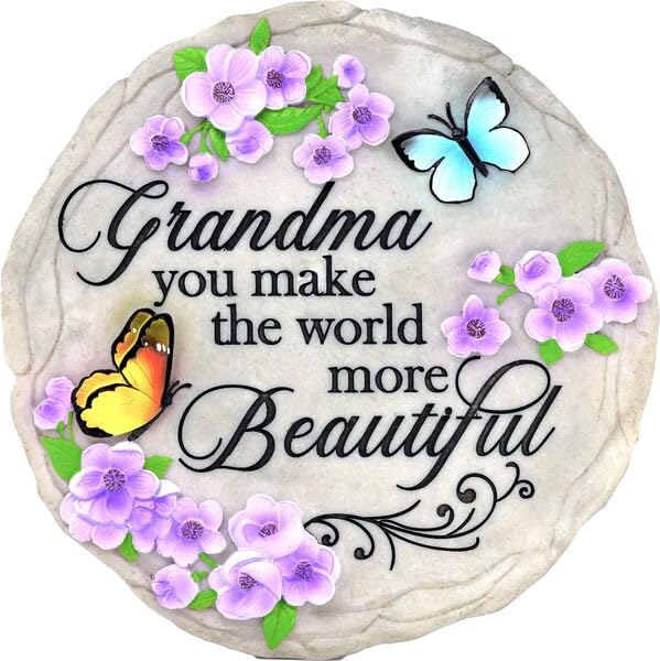 Beautiful Grandma Stepping Stone