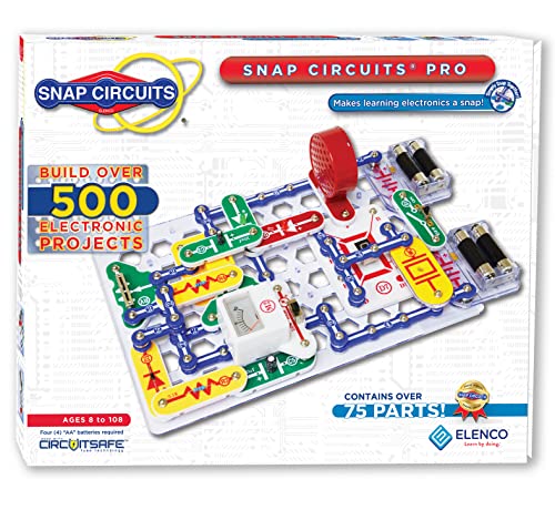 Elenco Snap Circuits Pro 500 in 1 Electronics Exploration Kit
