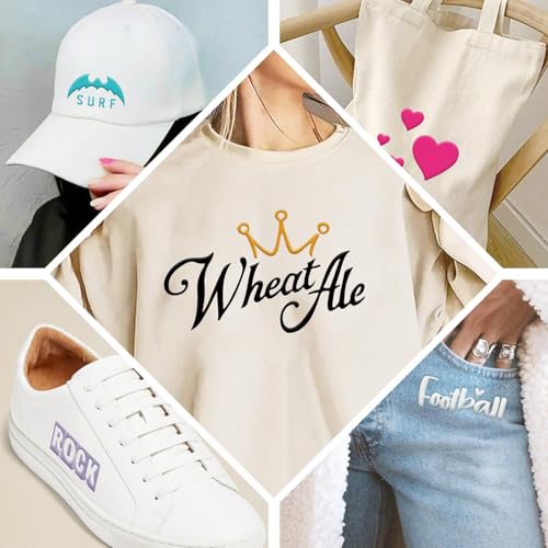 Turquoise Puff Vinyl Heat Transfer