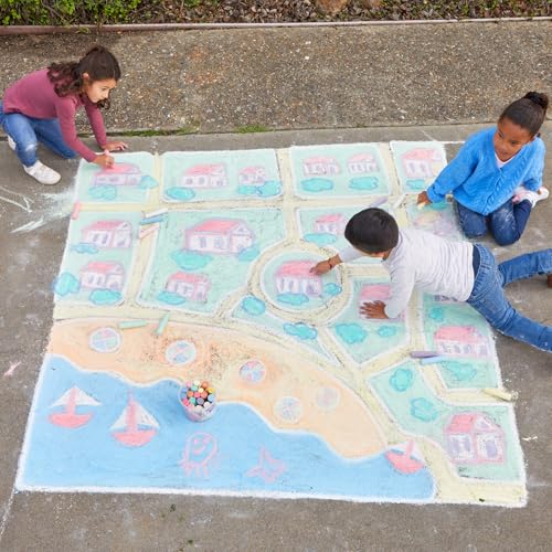 Jumbo Washable Sidewalk Chalk Set (20 Count)