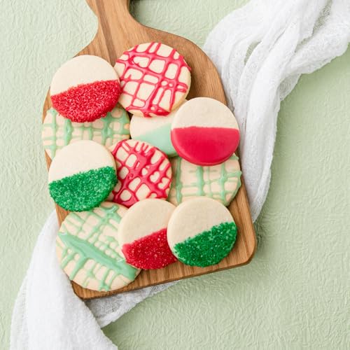 Sprinkles 6 Cell Edible Sprinkle Mix Jimmies Perfect for Cake Decorations Baking Ice Cream Cookies Cupcake Topper (2.75 Ounce)