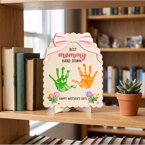DIY Mothers Day Crafts for Kids Handprint Art