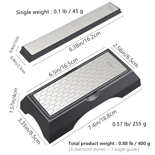 Diamond Sharpening Stone Set (5 Count)
