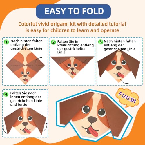 Origami Paper Kit for Kids (152 Count)