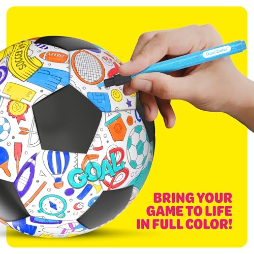 Soccer Ball Coloring Kit for Kids
