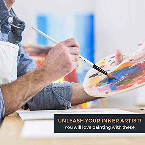 Acrylic Paint Brushes Set