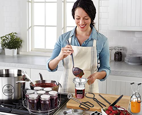 Canning Supplies Starter Kit with Rack