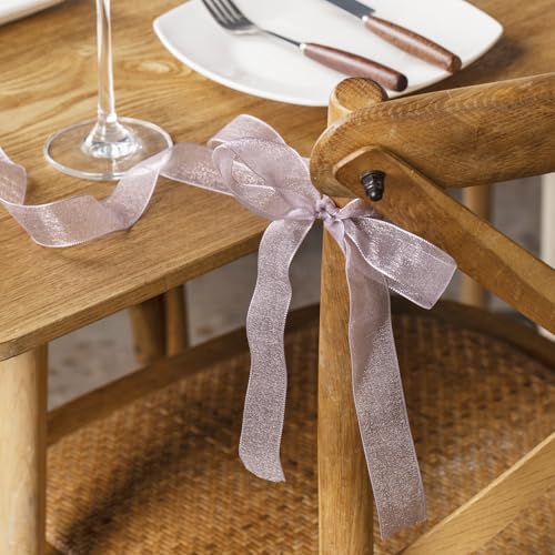 1 Inch Wide Sheer Chiffon Ribbon