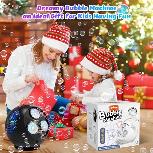 Bubble Machine for Kids (5 Count)