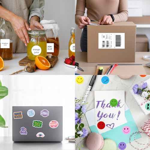 White Printable Sticker Paper